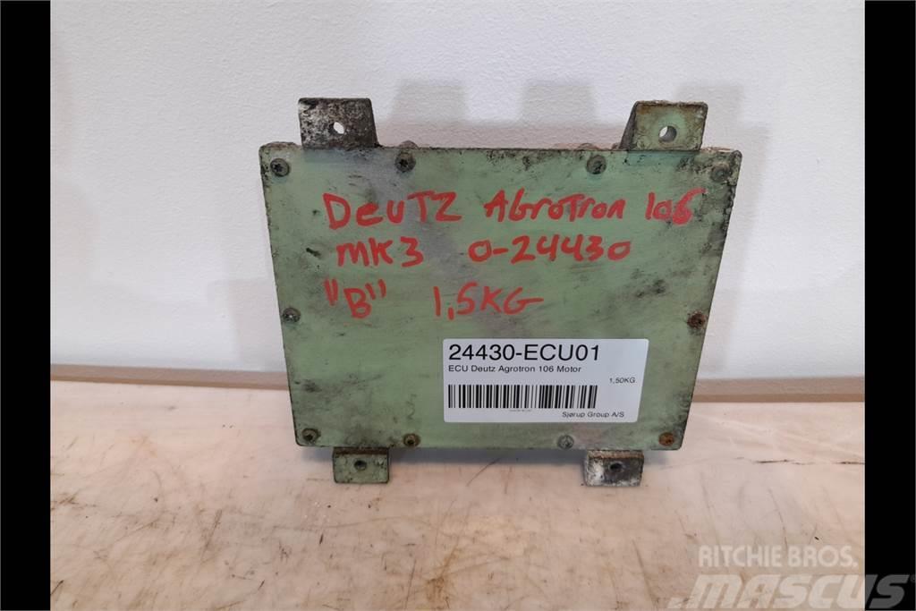 Deutz-Fahr Agrotron 106 ECU Electrónicos