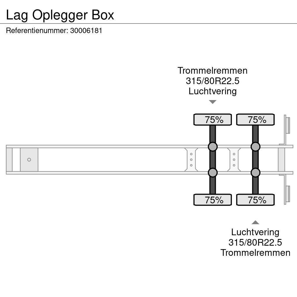 LAG Oplegger Box Semirremolques con carrocería de caja