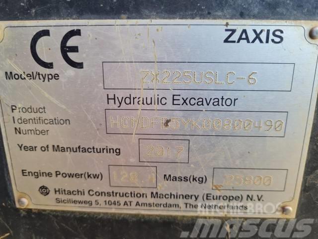 Hitachi ZX 225 US LC-6 Excavadoras de cadenas
