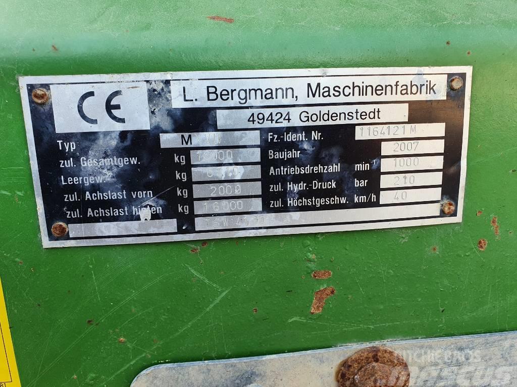 Bergmann TSW 4190 S Remolques esparcidores de estiércol