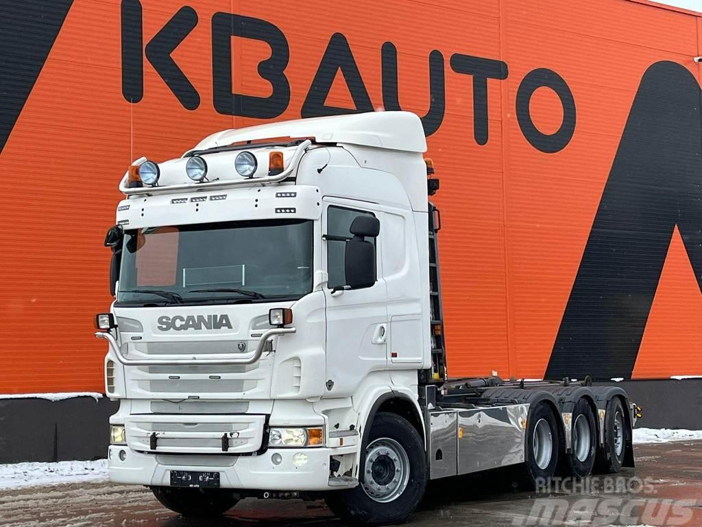 Scania R 560 8x4*4 JOAB 24 ton / L=5750 mm Camiones polibrazo