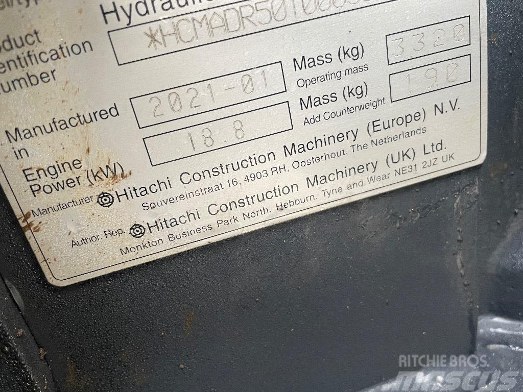 Hitachi ZX 33 U Mini excavadoras < 7t