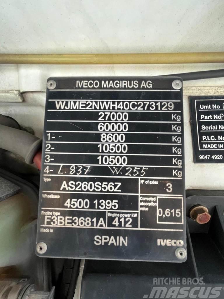Iveco STRALIS 560 6X4 EURO 5 + HOOKLIFT HIAB Camiones polibrazo