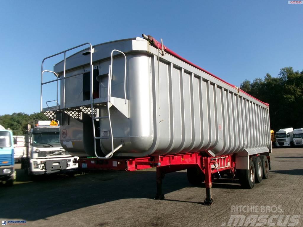Montracon Tipper trailer alu 50.5 m3 + tarpaulin Semirremolques bañera