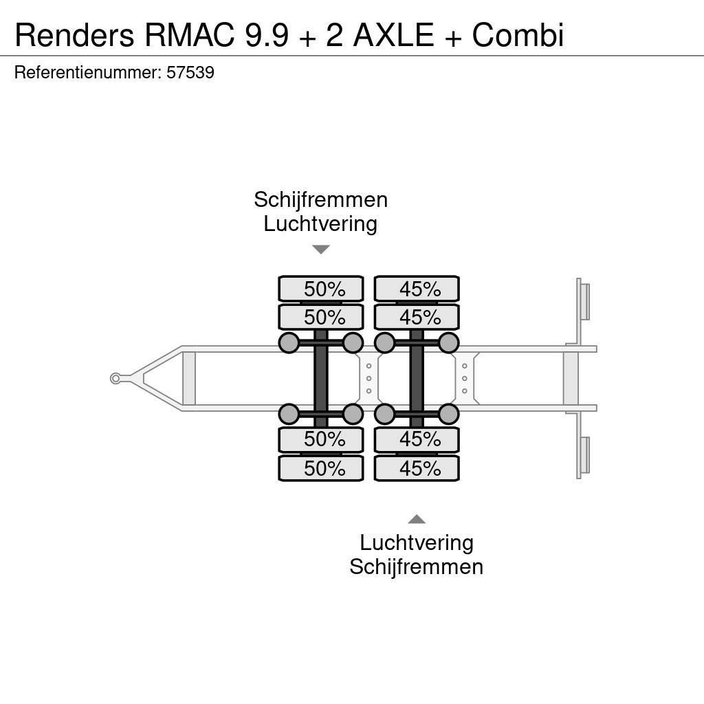 Renders RMAC 9.9 + 2 AXLE + Combi Carrocería de caja
