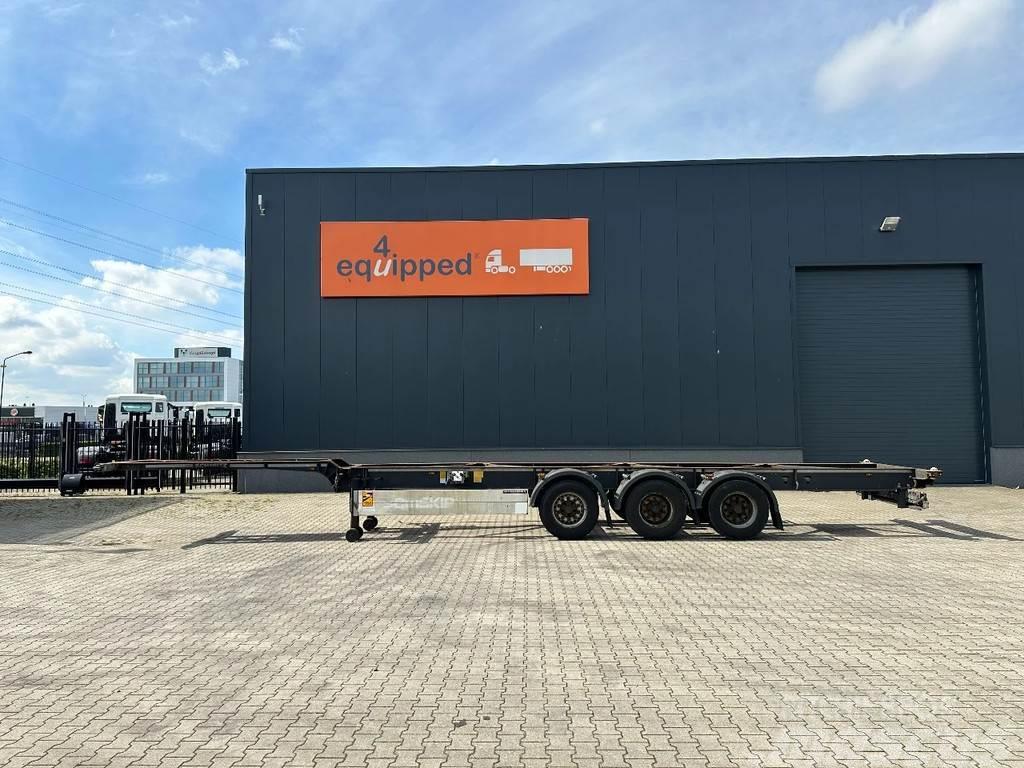 Schmitz Cargobull 45FT HC, empty weight: 4.240kg, BPW+drum, NL-chass Semirremolques portacontenedores