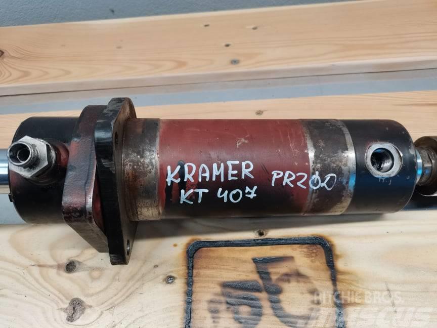 Kramer KT 407 Carraro piston turning Hidráulicos