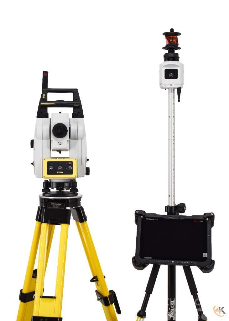 Leica iCR70 5" Robotic Total Station, CC200 & iCON, AP20 Otros componentes