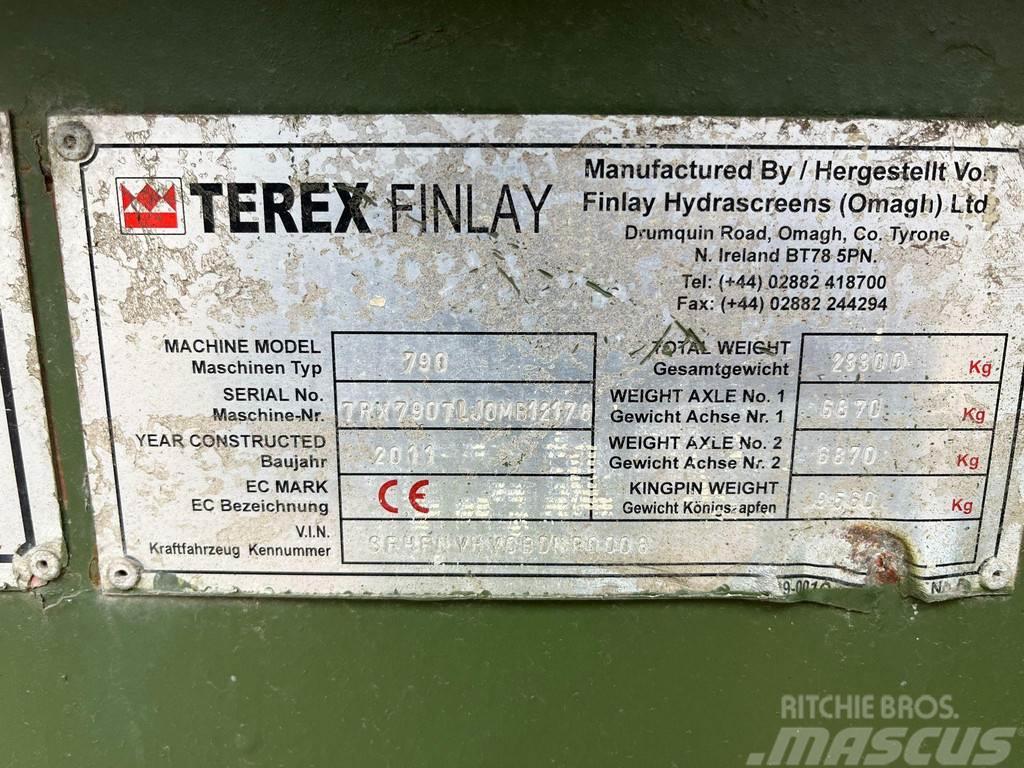 Terex Finlay 790 SCREENER PRODUCTIVITY UP TO 250 ton/h - Machacadoras