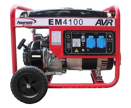  Powermate by Pramac EM4100 Generadores de gasolina