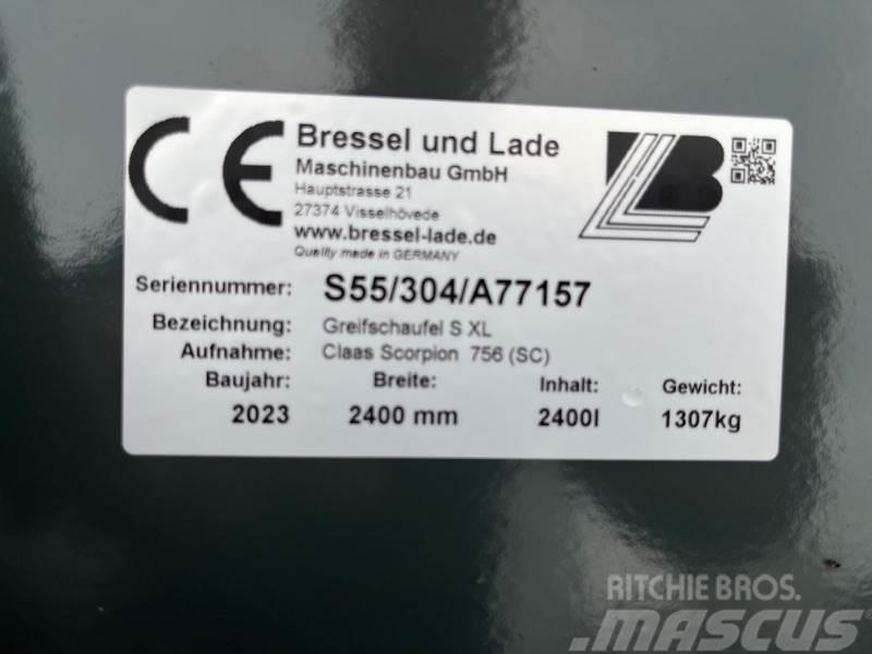 Bressel UND LADE S55 Greifschaufel S XL, 2.400 mm Otra maquinaria agrícola usada