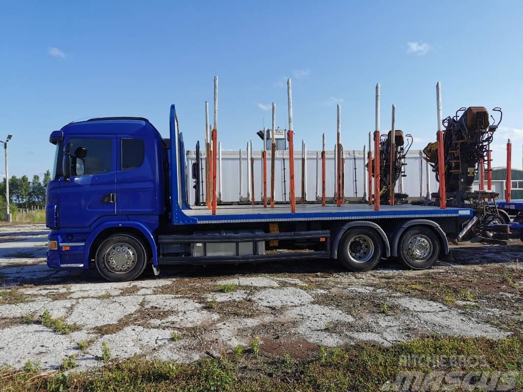 Scania R 480 Transporte de madera