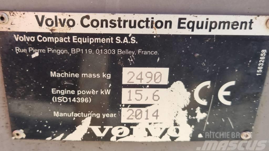 Volvo ECR 25 D Mini excavadoras < 7t