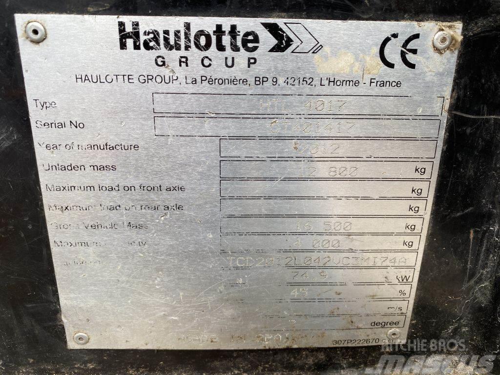 Haulotte HTL 4017 - 4X4X4 - 5.617 HOURS - 17 METER - 4.000 Carretillas telescópicas