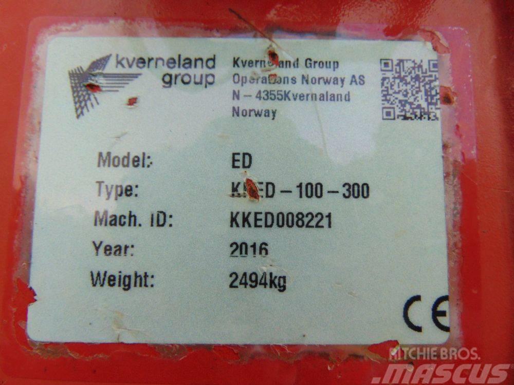 Kverneland ED 100-300 Arados reversibles suspendidos
