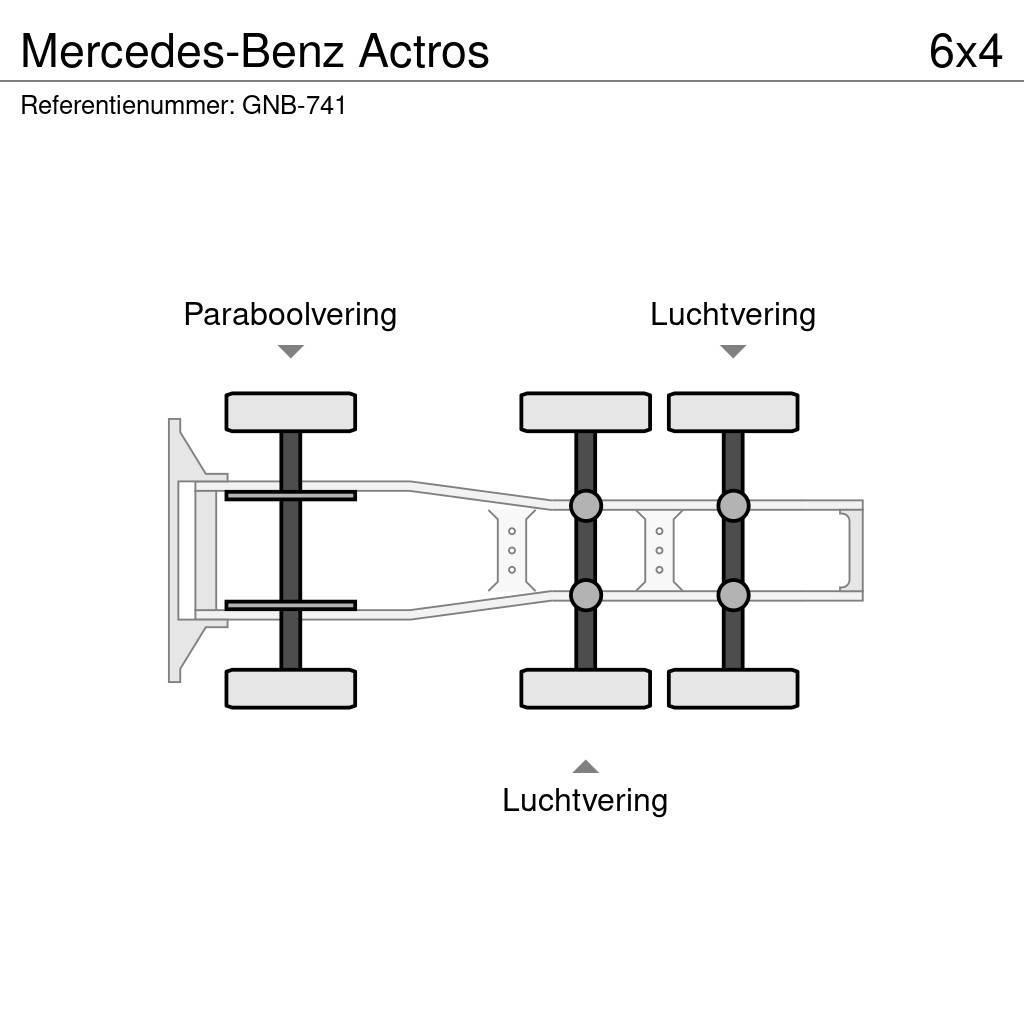 Mercedes-Benz Actros Cabezas tractoras
