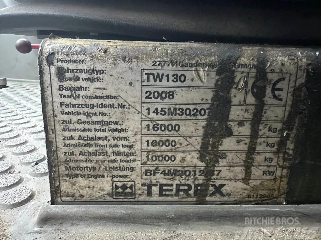 Terex Tw130 Excavadoras de ruedas