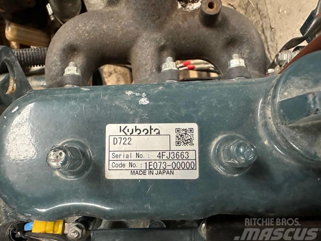 Kubota D 722 ENGINE Motores