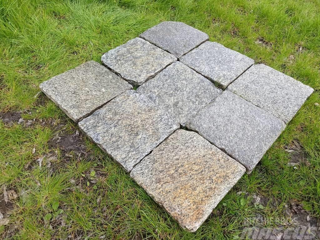  graniet natuursteen 40x40x7-8 cm 300m2 ruw/glad te Otros equipamientos de construcción