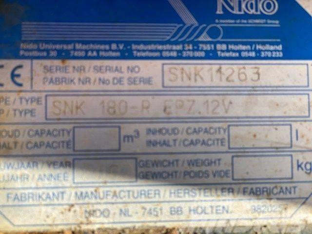 Nido SNK 180-R EPZ-12V Láminas y cuñas quitanieves