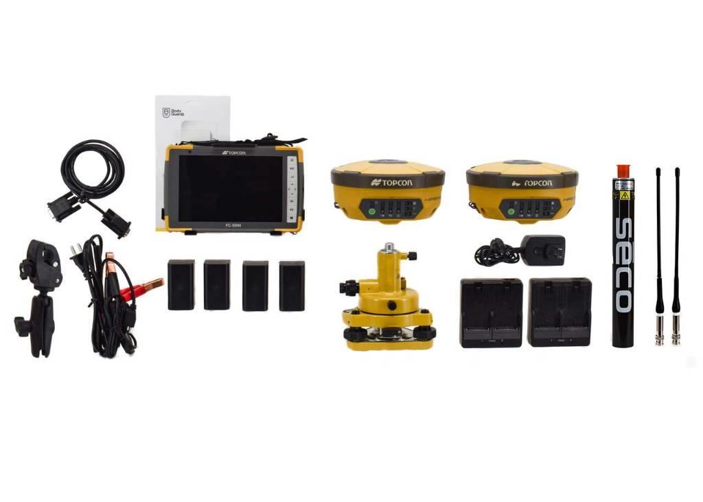 Topcon Dual Hiper V UHF II GPS Kit w/ FC-5000 & Pocket-3D Otros componentes