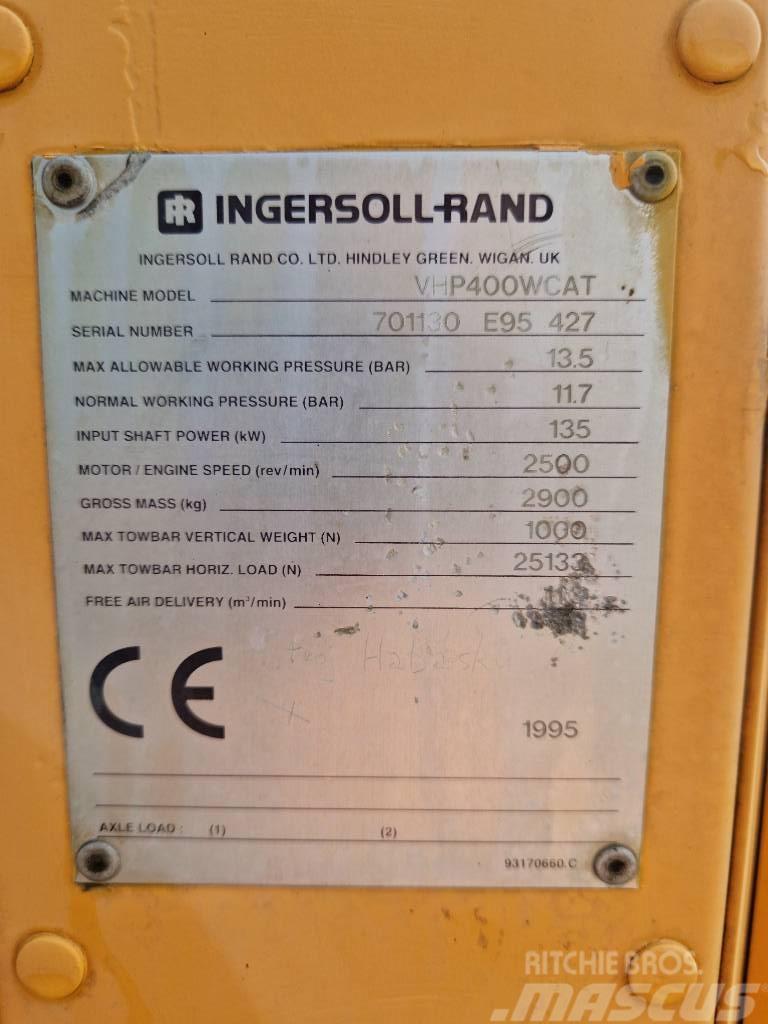 Ingersoll Rand WHP 400 W CAT Compresores