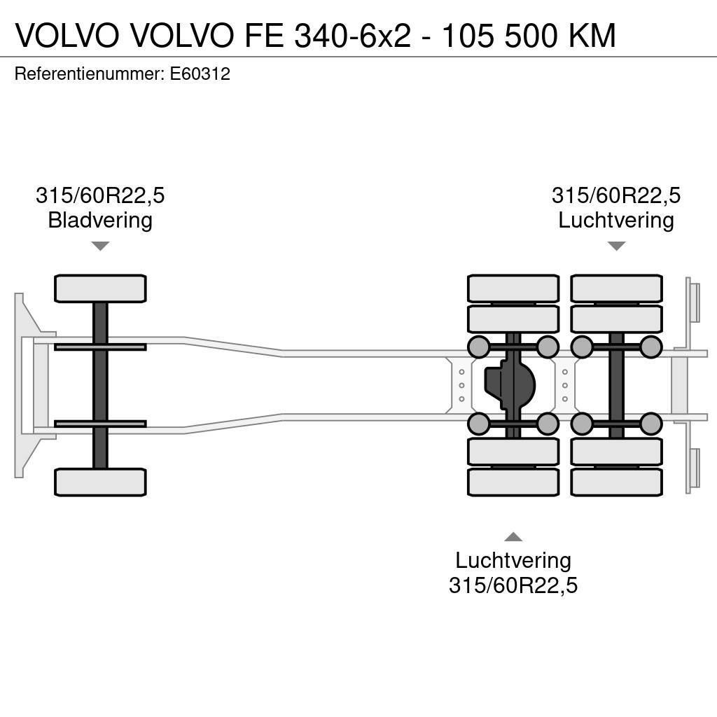 Volvo FE 340-6x2 - 105 500 KM Grúas de vehículo