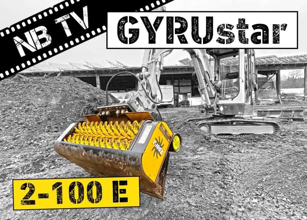 Gyru-Star 2-100E | Schaufelseparator für Minibagger Cucharas separadoras