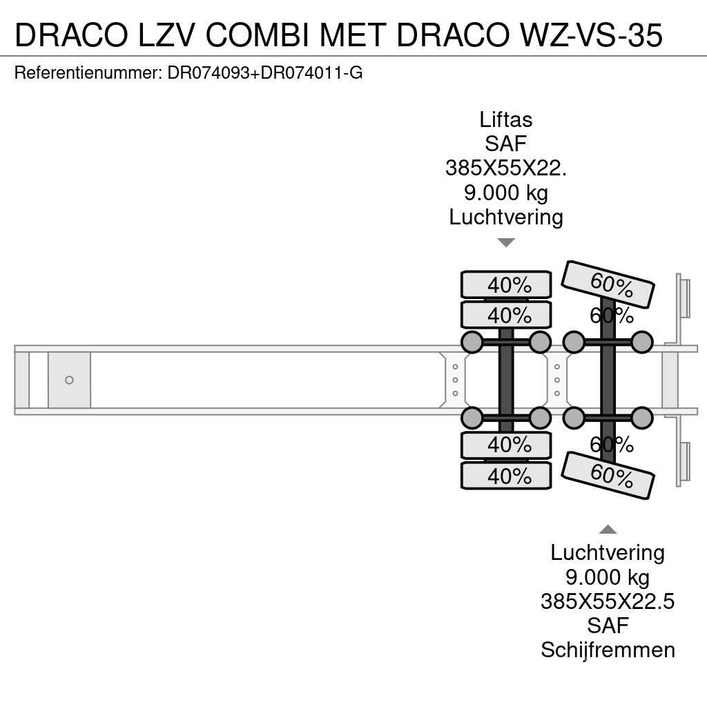 Draco LZV COMBI MET DRACO WZ-VS-35 Semirremolques isotermos/frigoríficos