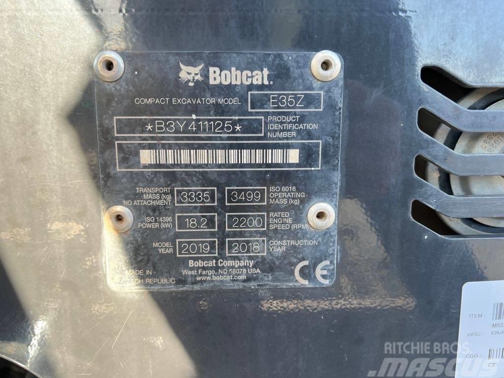 Bobcat E35Z Excavadoras de cadenas