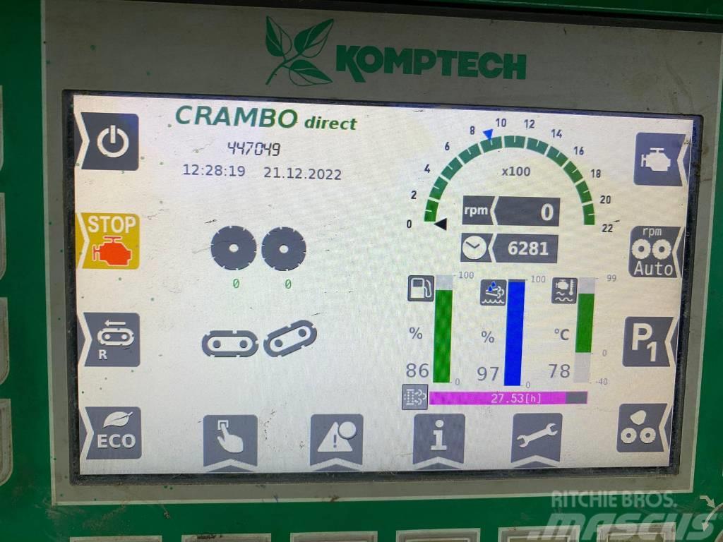 Komptech Crambo 5200 direct Trituradoras para desguace
