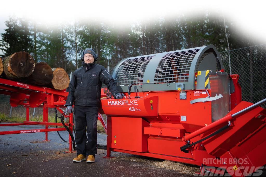 Hakki Pilke Rezalno cepilni stroj 43 PRO NA ZALOGI Procesadoras y cortadoras de leña