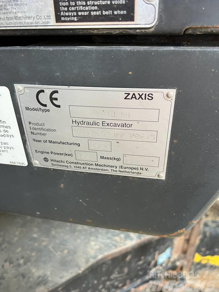 Hitachi ZX210LC Excavadoras de cadenas