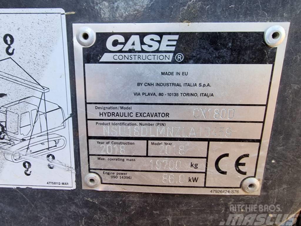 CASE CX 180 D Excavadoras de cadenas