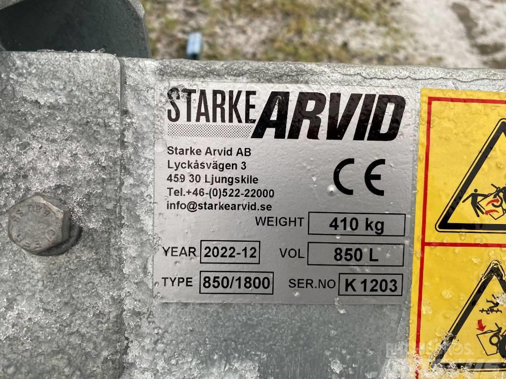  Fjärås/Starke Arvid 850/1800 Esparcidoras de arena y sal