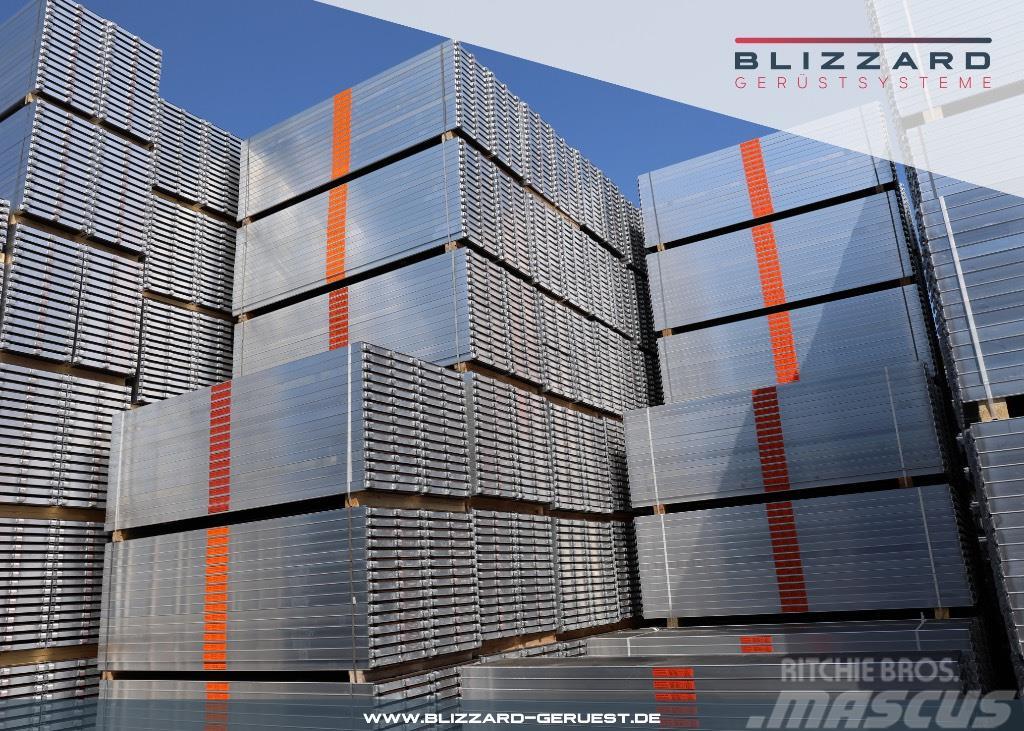Blizzard Gerüstsysteme 108,96 m² Alu Gerüst mit Robustboden Andamios