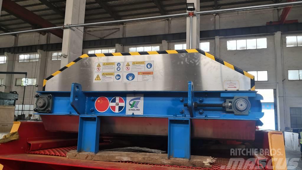 Kinglink RCYD-8 Permanent Magnetic Iron Separator Plantas de reciclado de residuos
