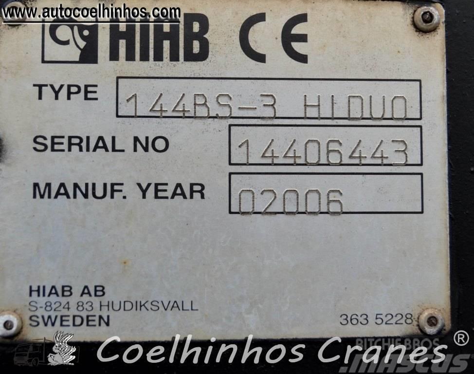 Hiab 144 XS / BS 3-HIDUO Grúas cargadoras