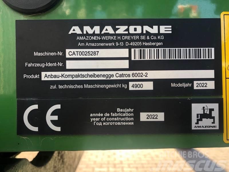 Amazone Catros 6002-2 Gradas de discos