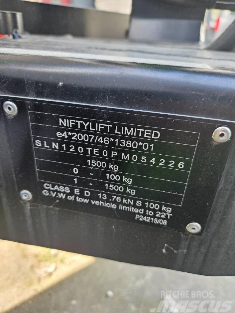 Niftylift 120 T Plataformas remolcables