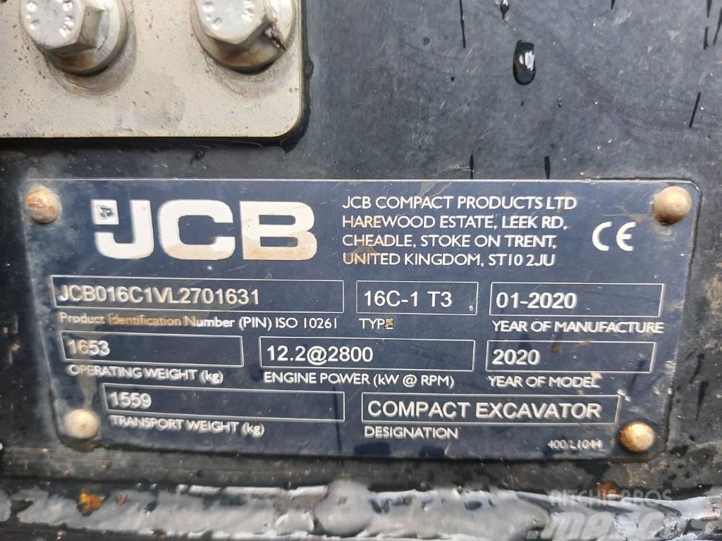 JCB 16 C Mini excavadoras < 7t