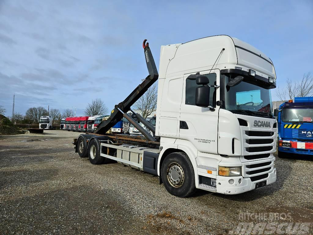 Scania R440 6x2/4 - Abrollkipper - with hook and retarder Camiones polibrazo