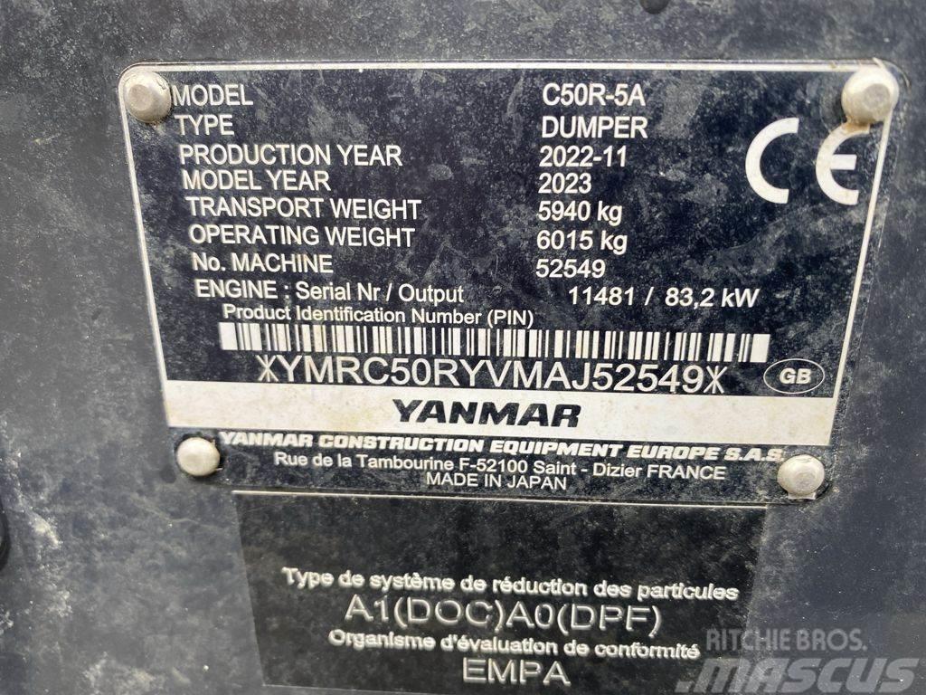 Yanmar YAN C50-5A Dúmpers sobre orugas