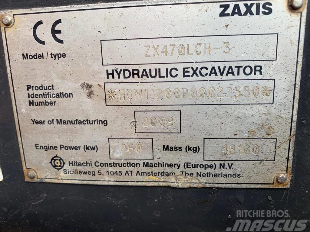  zaxis ZX470LCH-3 Excavadoras de cadenas