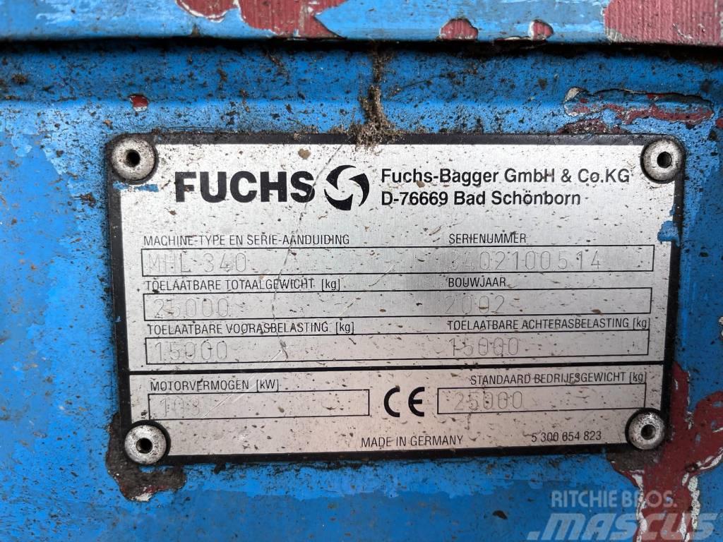 Fuchs MHL 340 Excavadoras de manutención