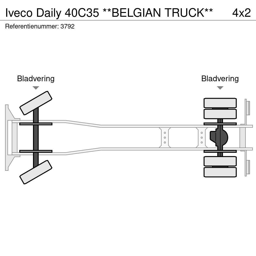 Iveco Daily 40C35 **BELGIAN TRUCK** Camiones caja cerrada