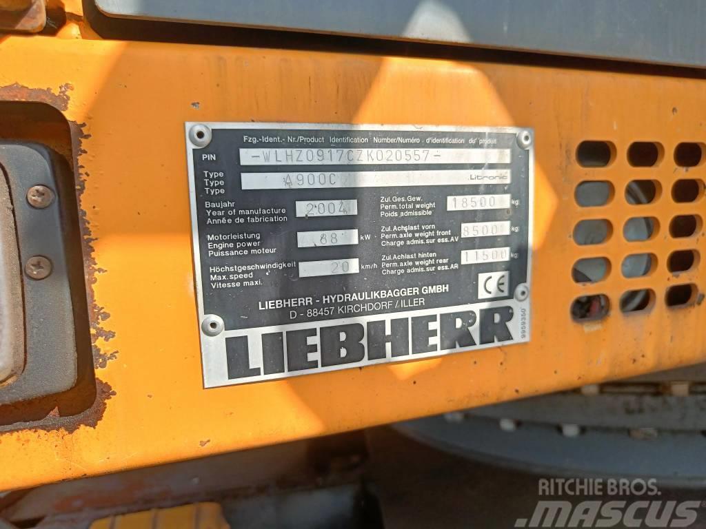 Liebherr A 900 C Litronic Excavadoras de ruedas