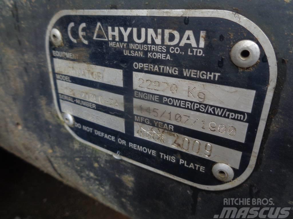 Hyundai R210 LC Excavadoras de cadenas