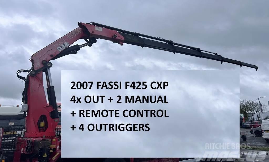 Fassi F425CXP F425CXP + REMOTE + 4 OUTRIGGERS - 4x OUT + Grúas cargadoras