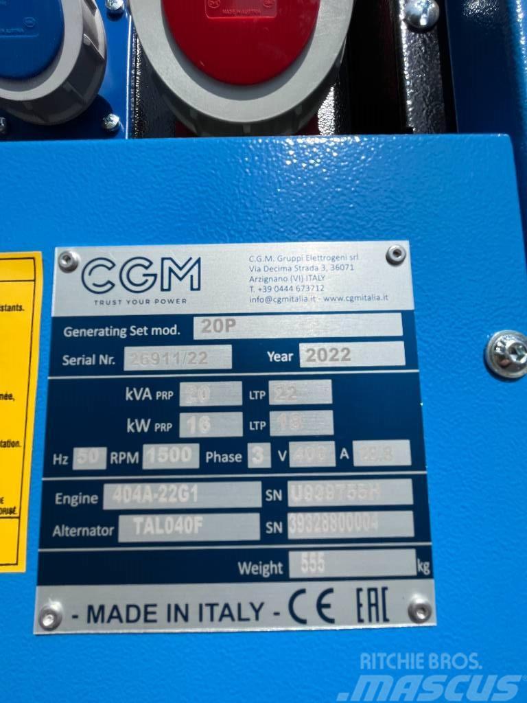 CGM 20P - Perkins 22 KVA generator Generadores diesel